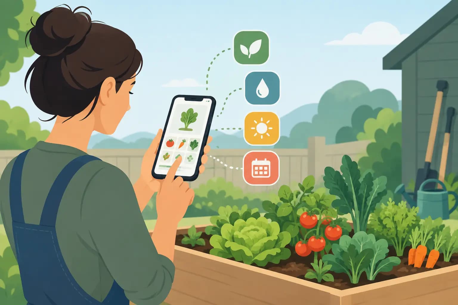 What a Vegetable Garden App Should Do for You
