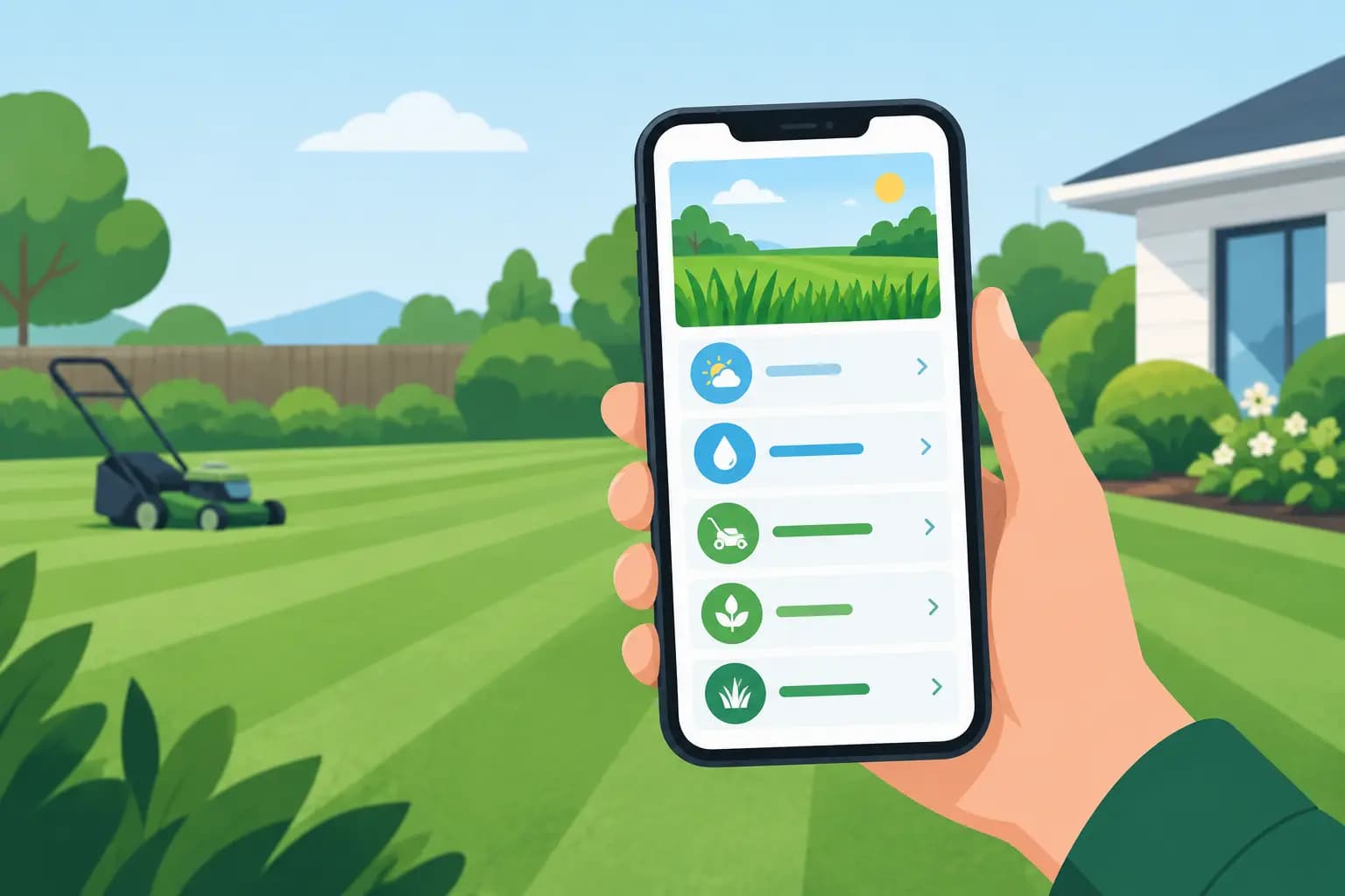 What a Lawn Care App Should Tell You This Week